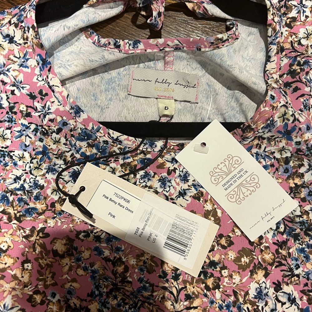 NBW!! Tags On!!Never Fully Dressed floral mini dress, Size 2 - Picture 5 of 6